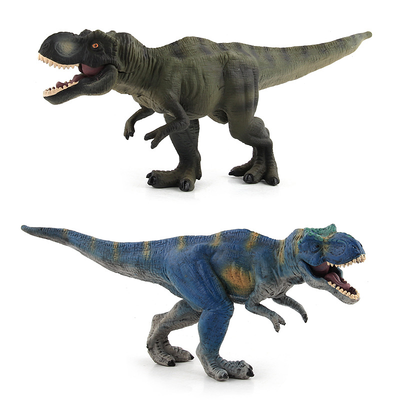 Picture of Children's new simulation Jurassic dinosaur model lower jaw movable solid pterosaurus Tyrannosaurus