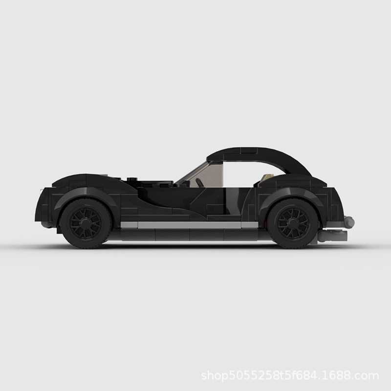 Picture of MOC Building Blocks Set Compatible with Lego Vintage Classic Car Assembled Model speed Series 8-Case Car