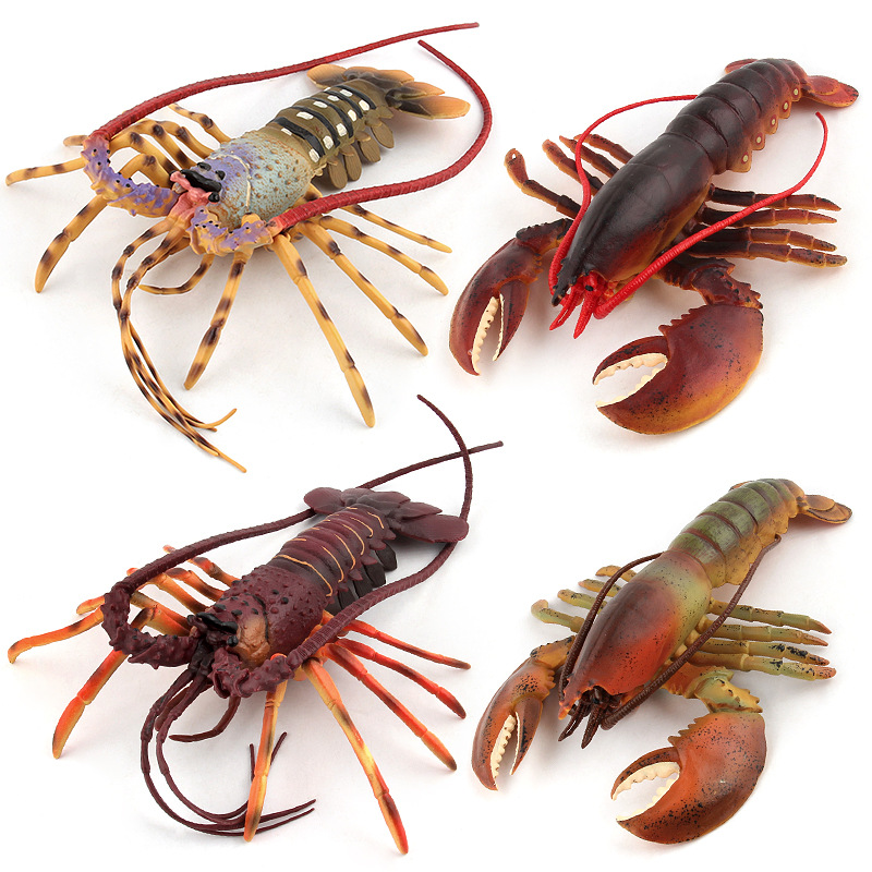 Picture of Cross-border toy marine life simulation lobster marine animal model submarine toy doll decoration plastic