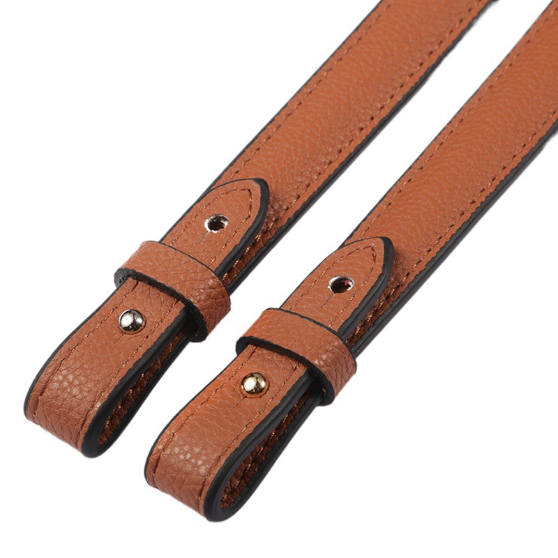 MHS-B-38 V Handbag Shoulder Strap Accessories Cowhide Shoulder Crossbody Thin Bag with Leather Bag Strap Transformation