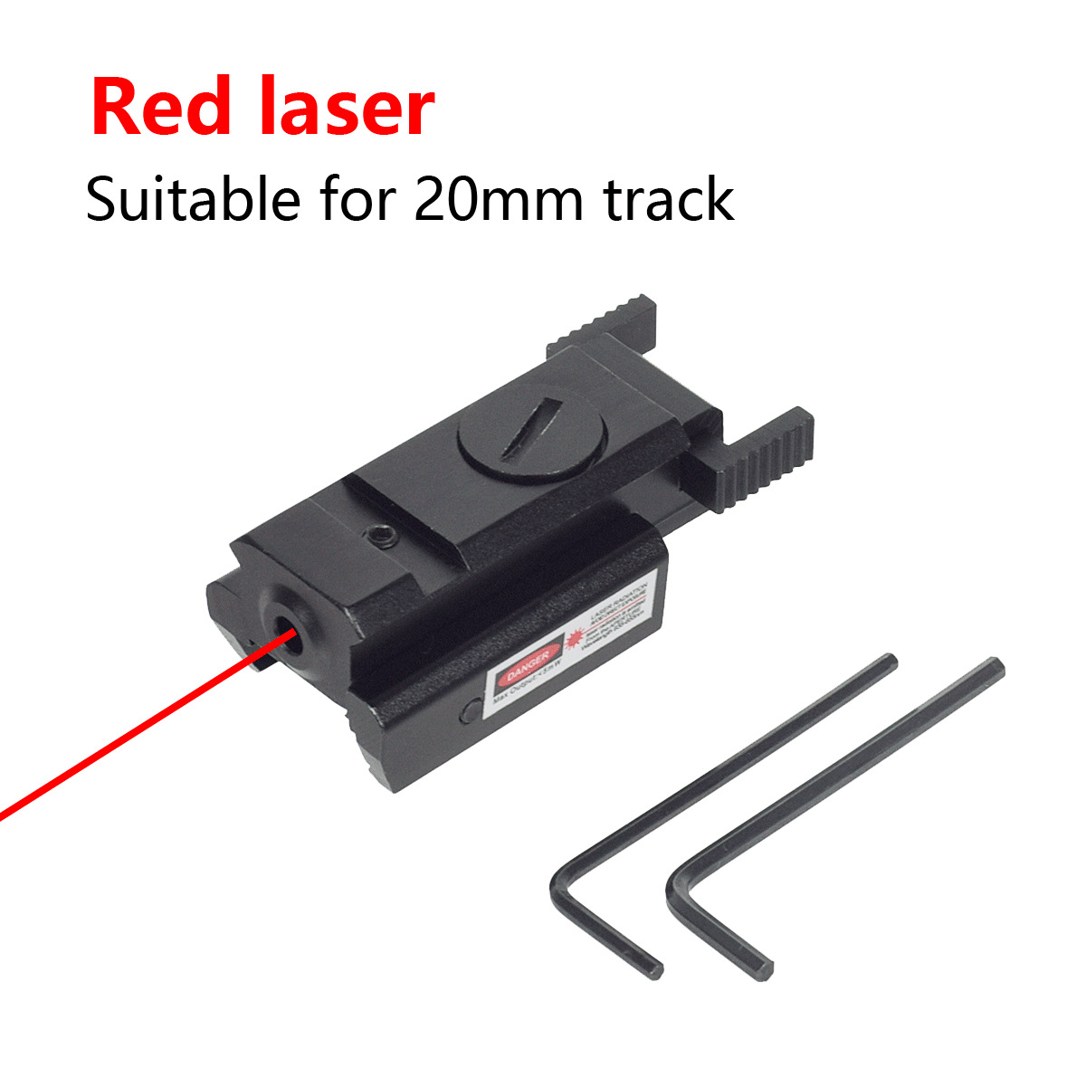 Picture of Mini Ultra-Low Substrate Red Laser Sight Up, Down, Left and Right Adjustable Line Laser Calibrator 11Mm/20Mm