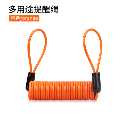 Picture of Bicycle disc brake lock anti-theft lock portable motorcycle disc brake lock mountain bike reminder rope accessories wholesale