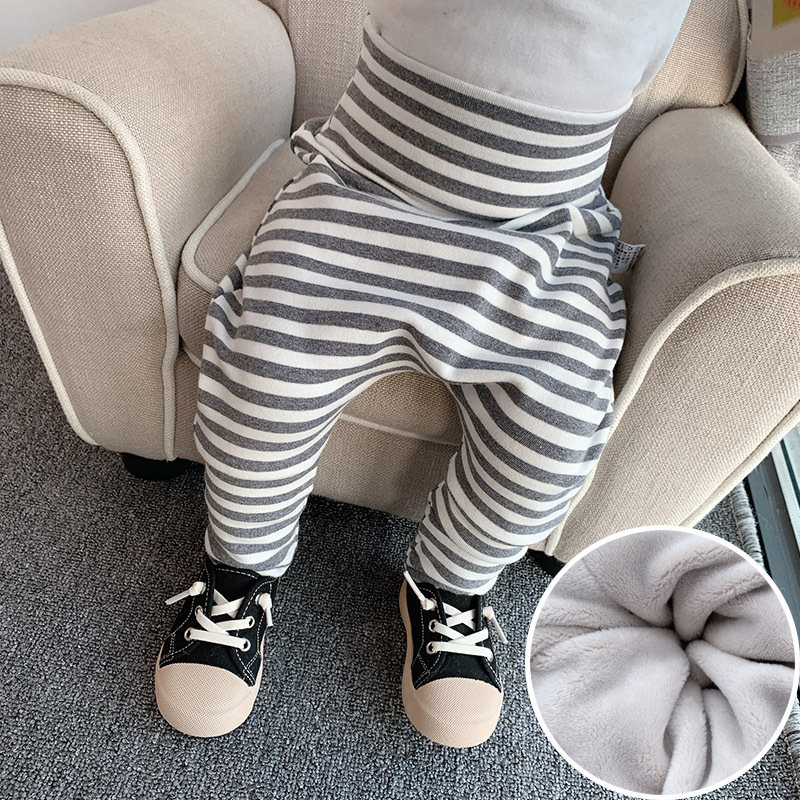 Picture of Clearance No Return No Change Baby High Waist Belly Pants Girls' Large PP Pants Children's Baby Children's Harlan Pants