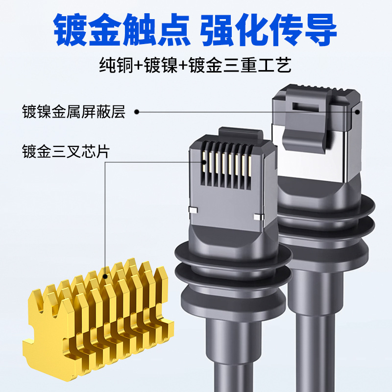 Picture of Star Gen3 Ethernet Cable Third Generation Network Cable Star Line Double Shielded V3 Chain Connection Line