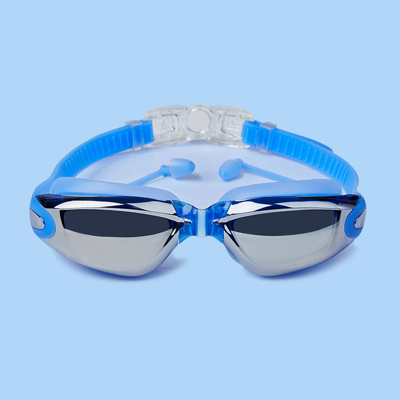 Picture of Cross-border dedicated swimming goggles adult electroplating anti-fog swimming goggles cross-border popular OPP bag 60g without LOGO