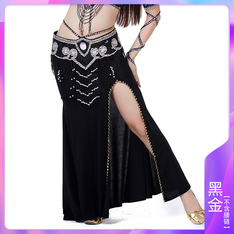 Picture of 700 Beaded Skirt Belly Dance Hot Selling High-end Quality Clothing Skirt Professional Factory First-hand Supply