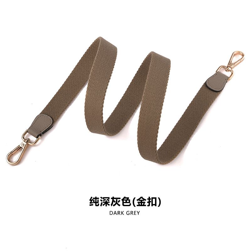 Picture of Mahuangshi MHS-F-34 Wide Strap Lightweight Comfortable Full Narrow Side Shoulder Strap Accessories Canvas Backpack Strap Crossbody Solid Color
