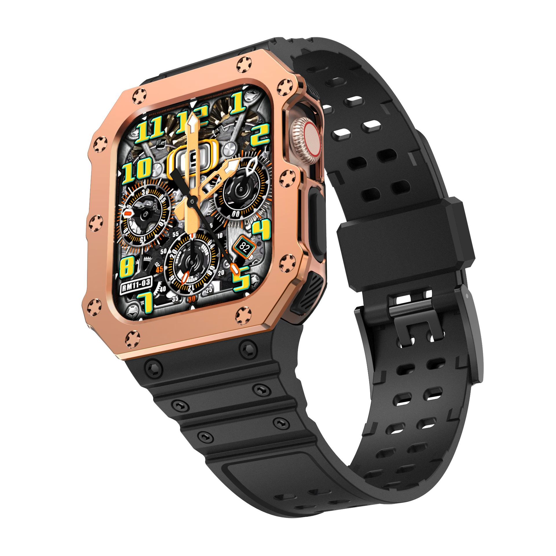 Picture of For Apple Watch Strap Apple iwatch9876543 Richard TPU One-piece Strap Wholesale Cross-border