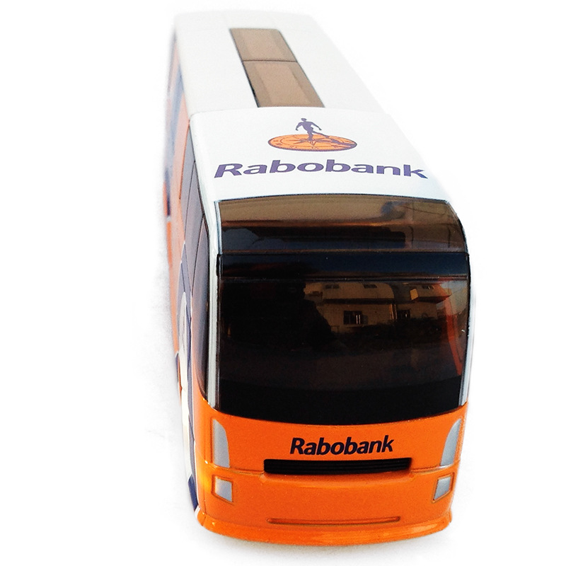 2BTOYS 1:50 Tour de France Bus Alloy Model Collection Dutch Lapo Bank Team