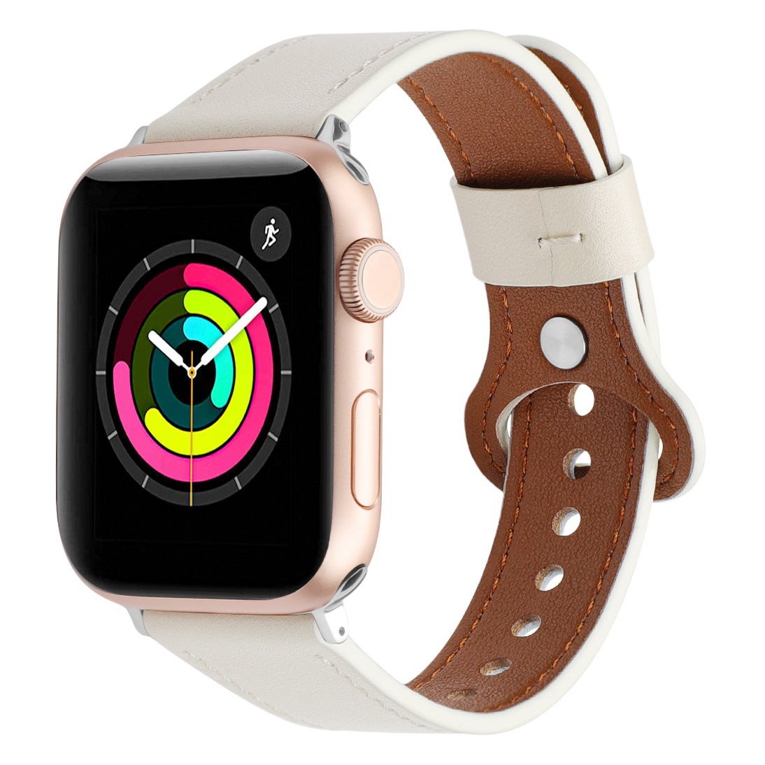 For Apple Watch iwatch9 Strap Genuine Leather Cowhide applewatchs105678 Shrink Explosions Manufacturers