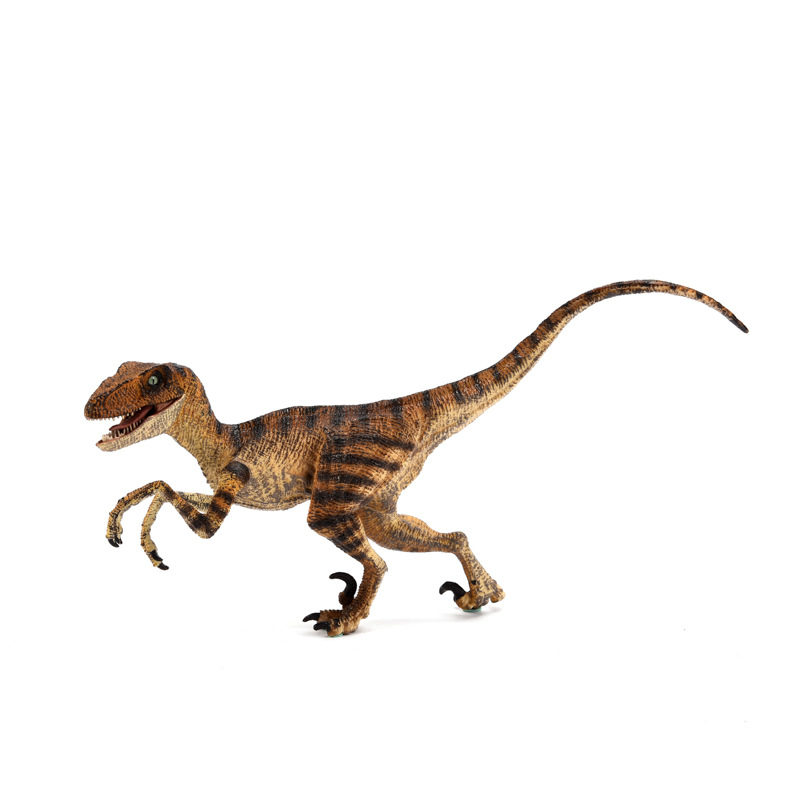 Picture of Cross-border simulation dinosaur toy model variation Velociraptor fast raptor dragon toy ornaments a generation of hair