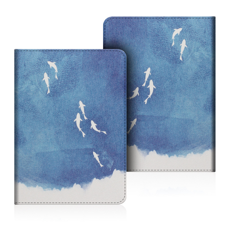 Picture of Kindle paperwhite6543 Handheld Bracket Painted Protective Case New 2024 Leather Case OASIS23