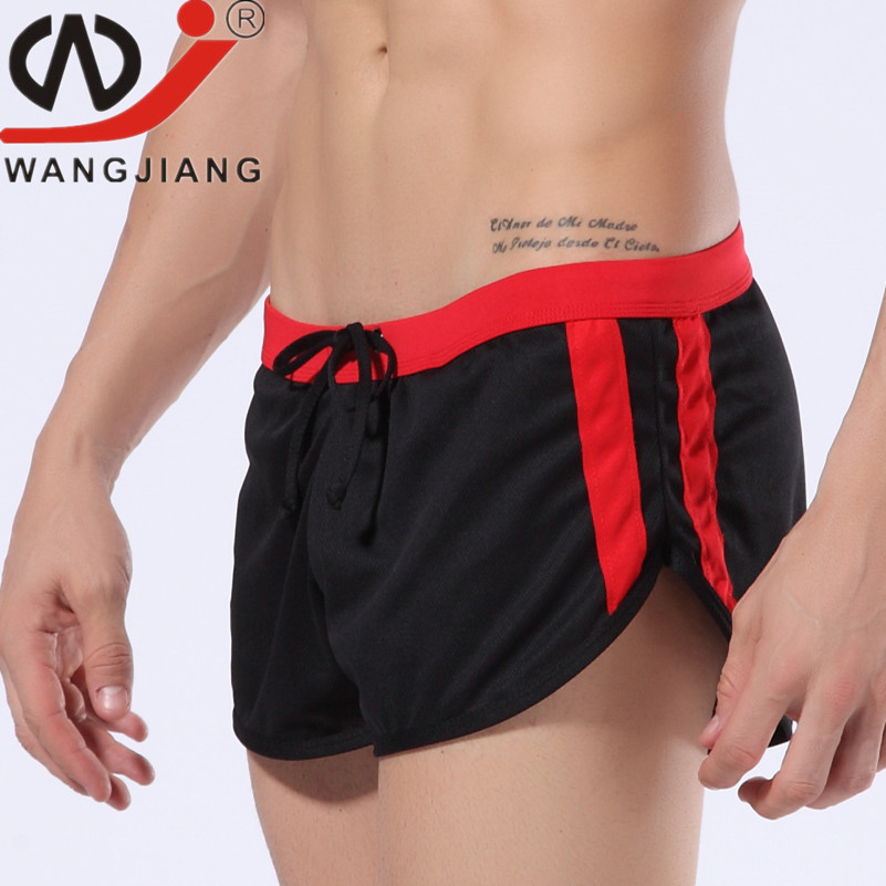 Picture of Wj Online Men's Sports Pants Polyester Shorts Casual Tie Loose Breathable Sweat-Absorbent Inner Double Ding 2005Dk