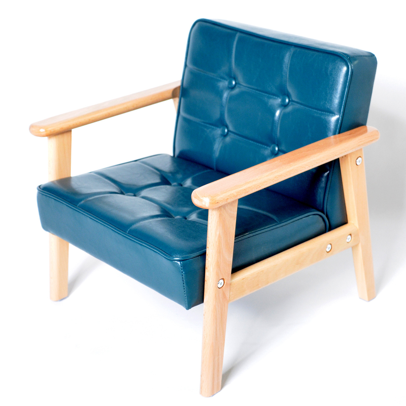 Picture of Children's Room Wooden Infant Garden Cute Reading Corner Photography Small Sofa Baby Stool Training Course Seat Mini