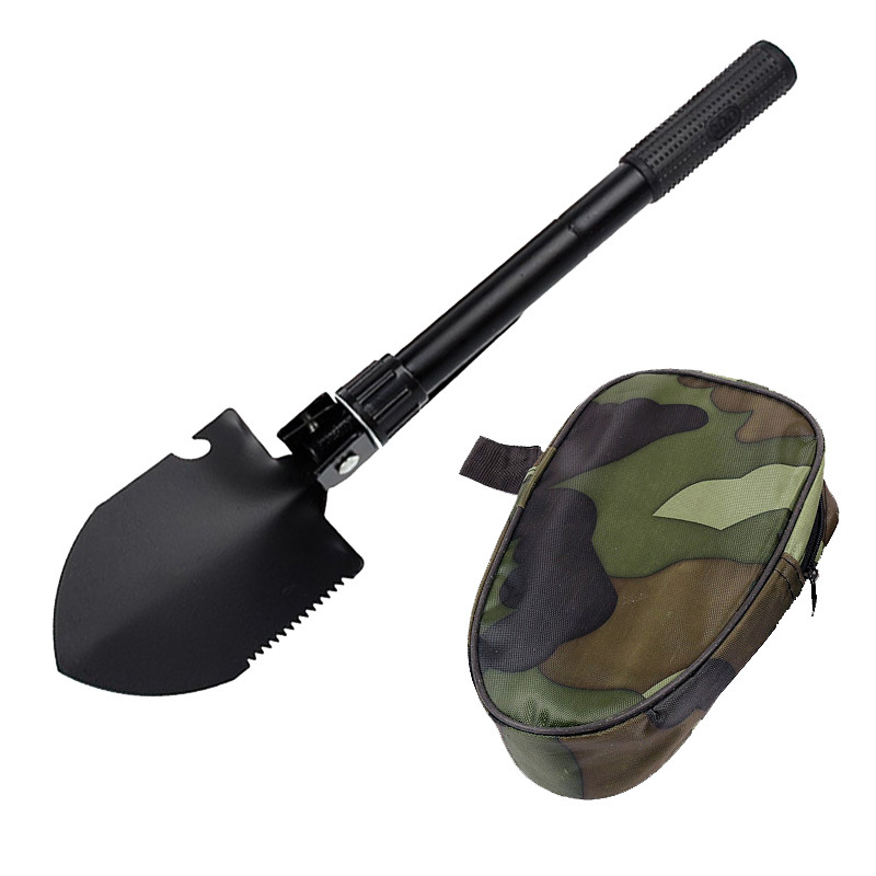 Picture of Popular Outdoor Foldableing Military Shovel, Multi-Functional Engineer Shovel, Camping Supplies, Tools, Survival Equipment, Digging