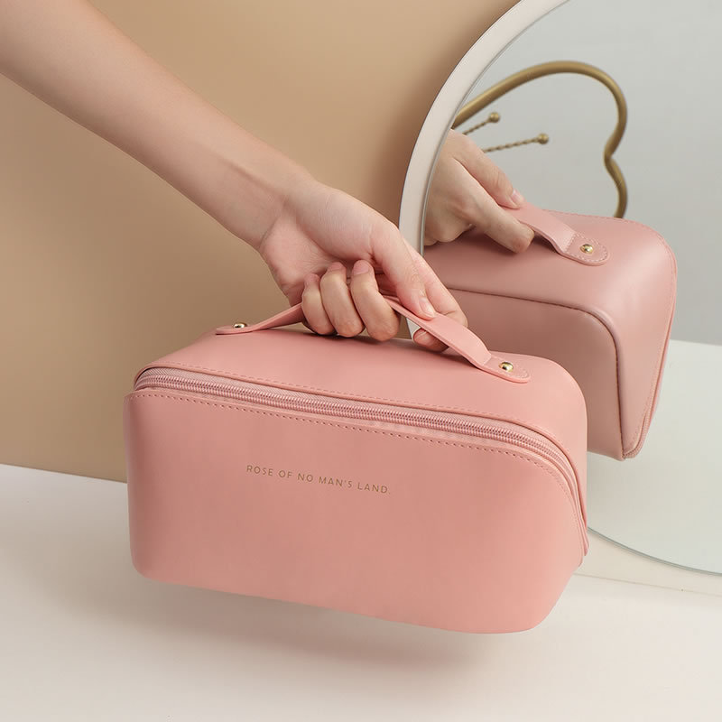 Picture of 2024 New Large Capacity Internet Celebrity Organ Pillow Cosmetic Bag Portable Outing Storage Toiletries Bag Fashionable