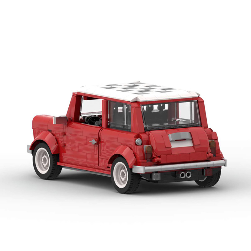 Picture of Compatible with Lego MOC-78551 Mini Cooper Rally MOD puzzle domestic building blocks intelligence car model
