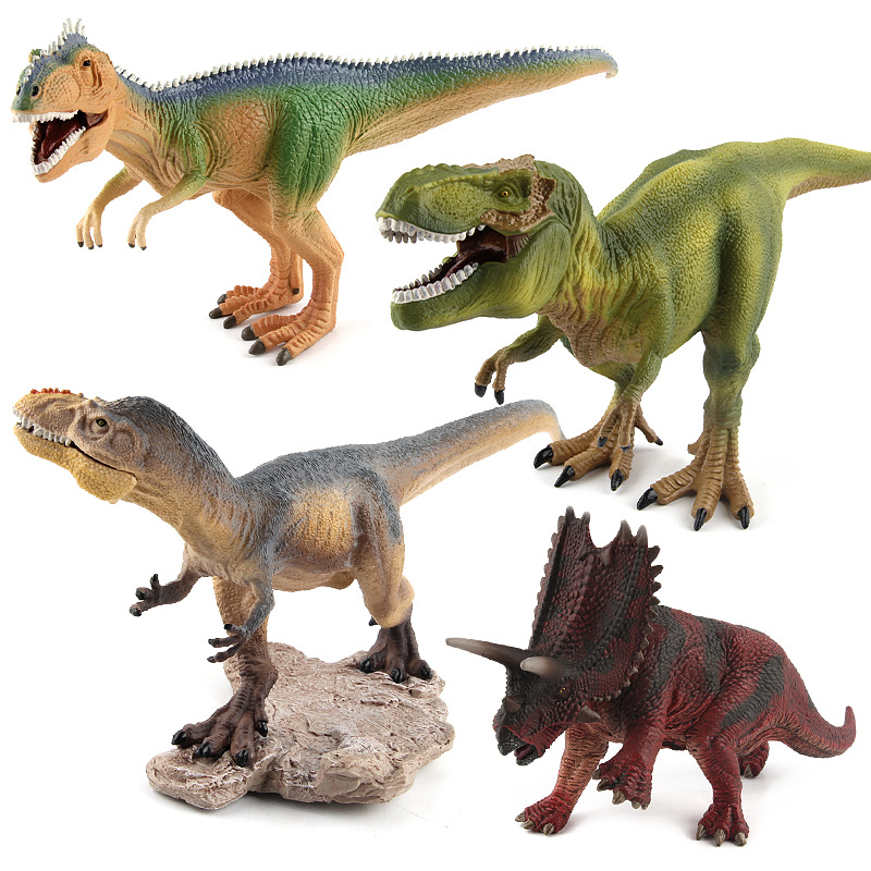 Picture of Cross-border Hot Sale Children Jurassic Dinosaur Model Toy Rex Storm King Dragon Feather King Dragon Pentagonal Ornament