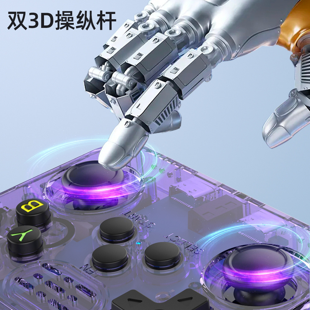 Picture of New R36S Open Source Handheld Game Console Portable Retro Arcade Game Nostalgic 3D Dual System Handheld Cross-Border