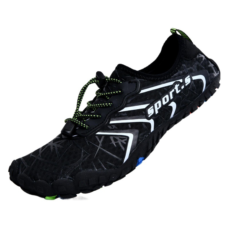 Factory wholesale outdoor non-slip wading shoes five-finger swimming shoes quick-drying diving beach shoes couples sports trekking shoes