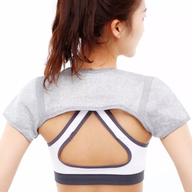 Picture of Factory direct plus velvet padded shoulder pads to sleep cold-proof warm sweat-absorbent sports warm