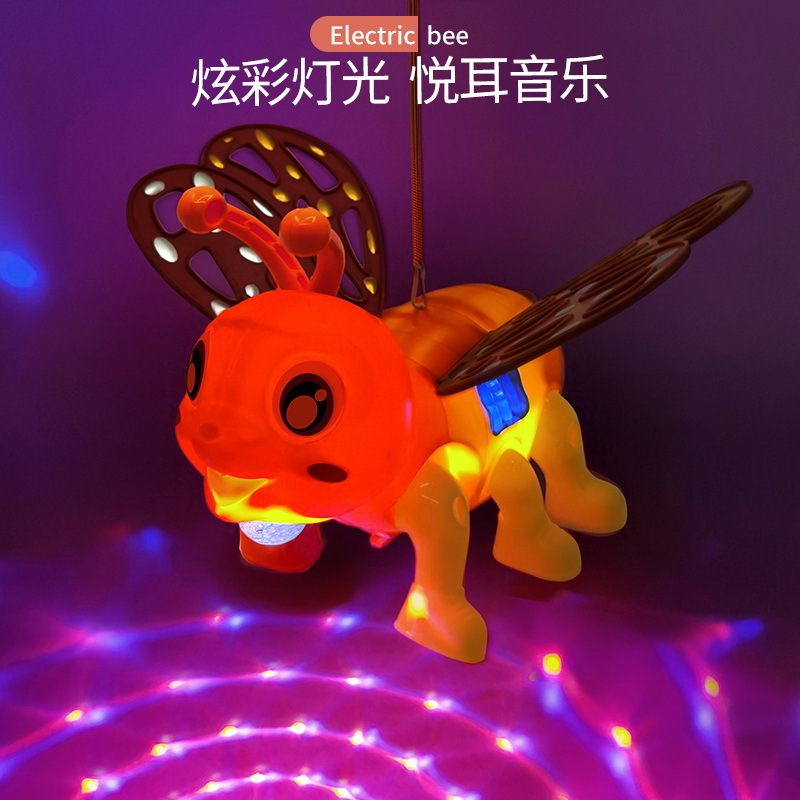 Picture of Electric Net red pig rope luminous Pig cartoon music rope pig night market stall children's toys wholesale