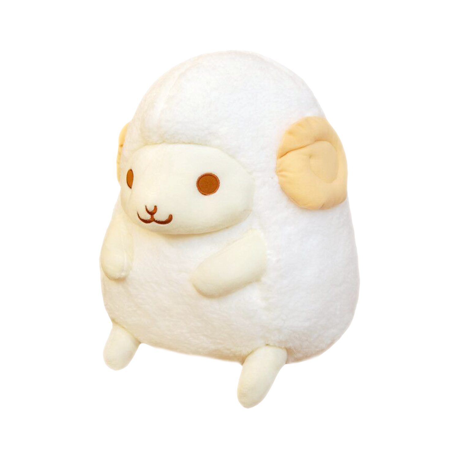 Picture of New Bubble Velvet Sitting Round Three-color Sheep Plush Toy Doll Cross-border Plush Toy Grasping Machine Doll