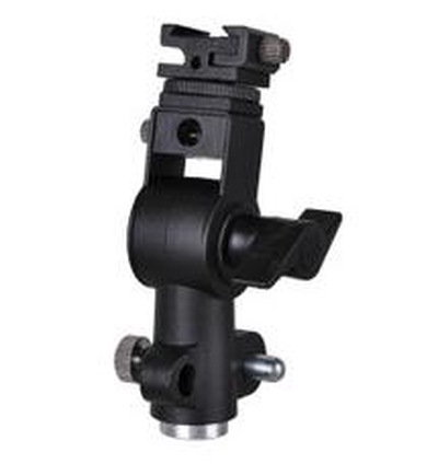 Picture of Lamp holder shading umbrella adjustable three-section lamp holder lamp holder base H-type tripod adapter flash lamp holder