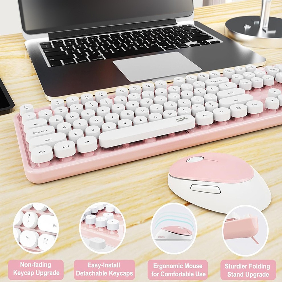 Picture of MOFII Skyscraper Hand 2.4G Wireless Keyboard Mouse Laptop Office Wireless Keyboard Mouse suit