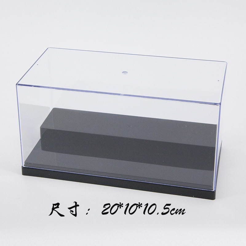 Two-story Flat Step Acrylic Display Box Animation Hand-made Model Toy Ornaments Transparent Dustproof Storage Cabinet