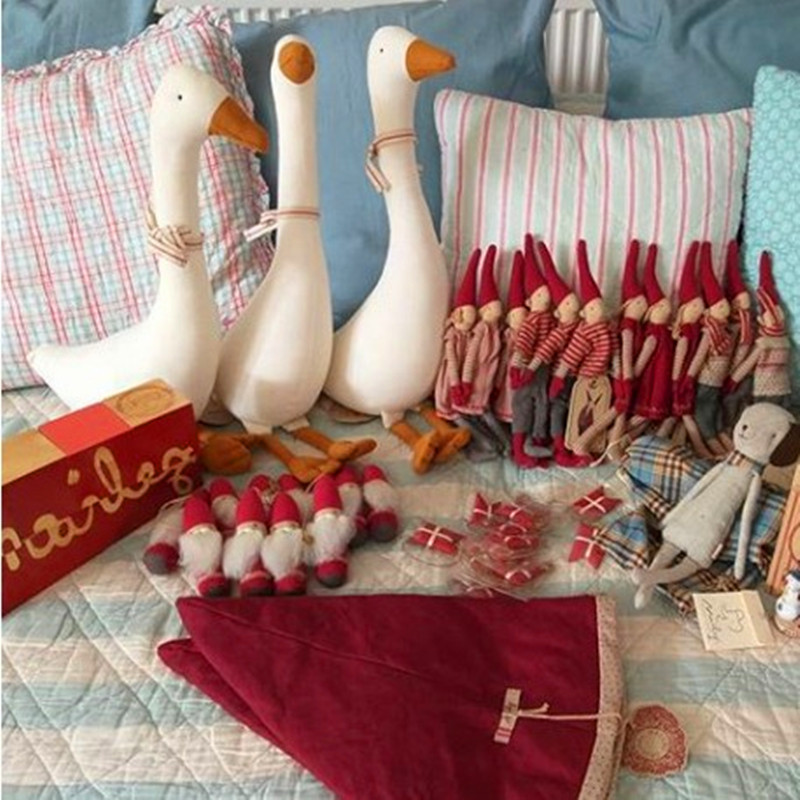 Picture of Ins Nordic Cotton Creative Goose Children's Room Decoration Baby Play Pillow Doll Shooting Props