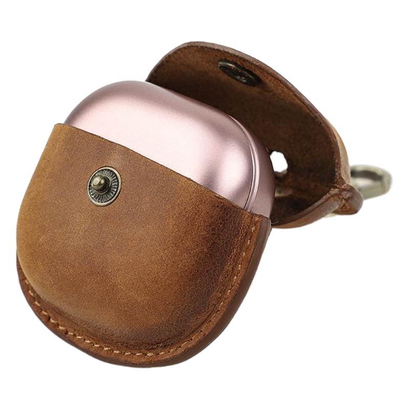 Suitable for Samsung buds pro protective case leather wireless bluetooth earphone case all-inclusive hook convenient leather case