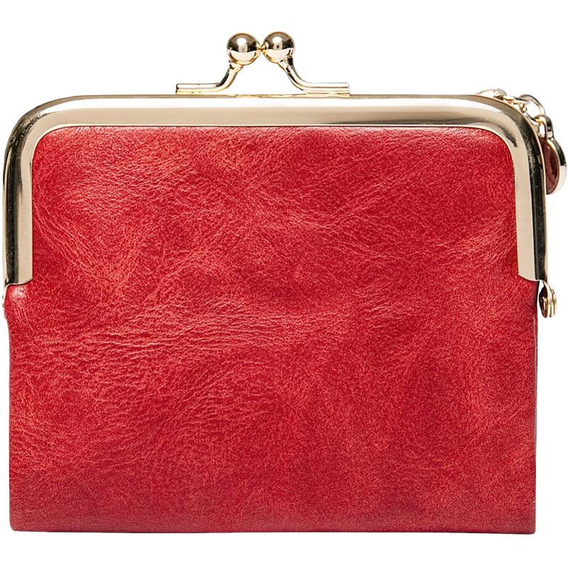 Phase Printed Leather Short Wallet for Women 2024 New Clip Coin Purse Retro Multi-Functional Foldableing Wallet Card Bag for Women