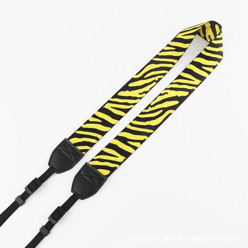 Picture of SLR Camera Shoulder Strap Camera Strap Waterproof Shock Absorbing Decompression 3.8cm Ethnic Jacquard Camera Strap