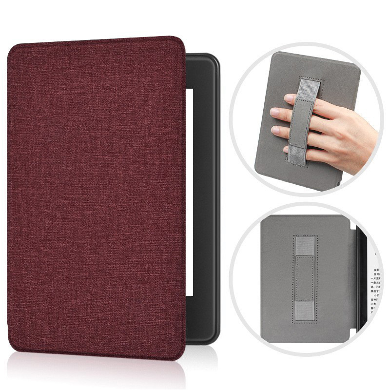 Picture of Suitable for 2024kpw6 Fabric 7-inch Handheld Protective Case Kindle paperwhite12th Handheld Leather Case