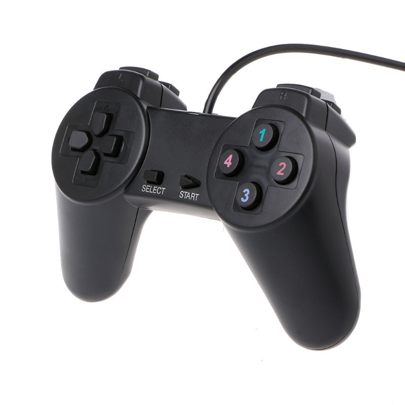 Picture of Wholesale game handle usb wired singles game handle PC computer game singles handle