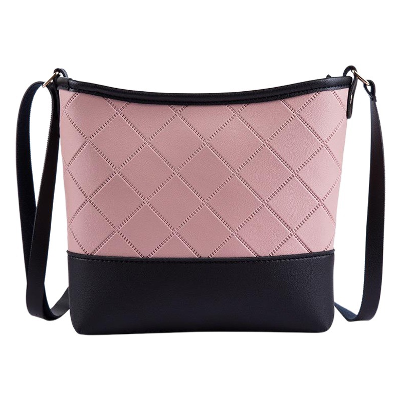 Small bag 2021 New Ladies Women's bag shoulder slung bag embossed diamond vintage bucket bag wholesale