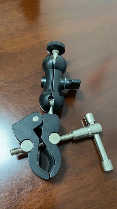 Picture of Desktop universal pan-tilt large force clip desktop fixed spherical large force clip fixed bracket hose large force bending clip