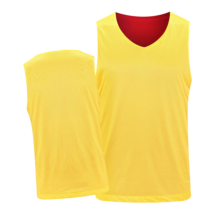 Picture of Double-layer double-sided wearable basketball suit men's printed light board basketball training jersey competition team uniform diy team