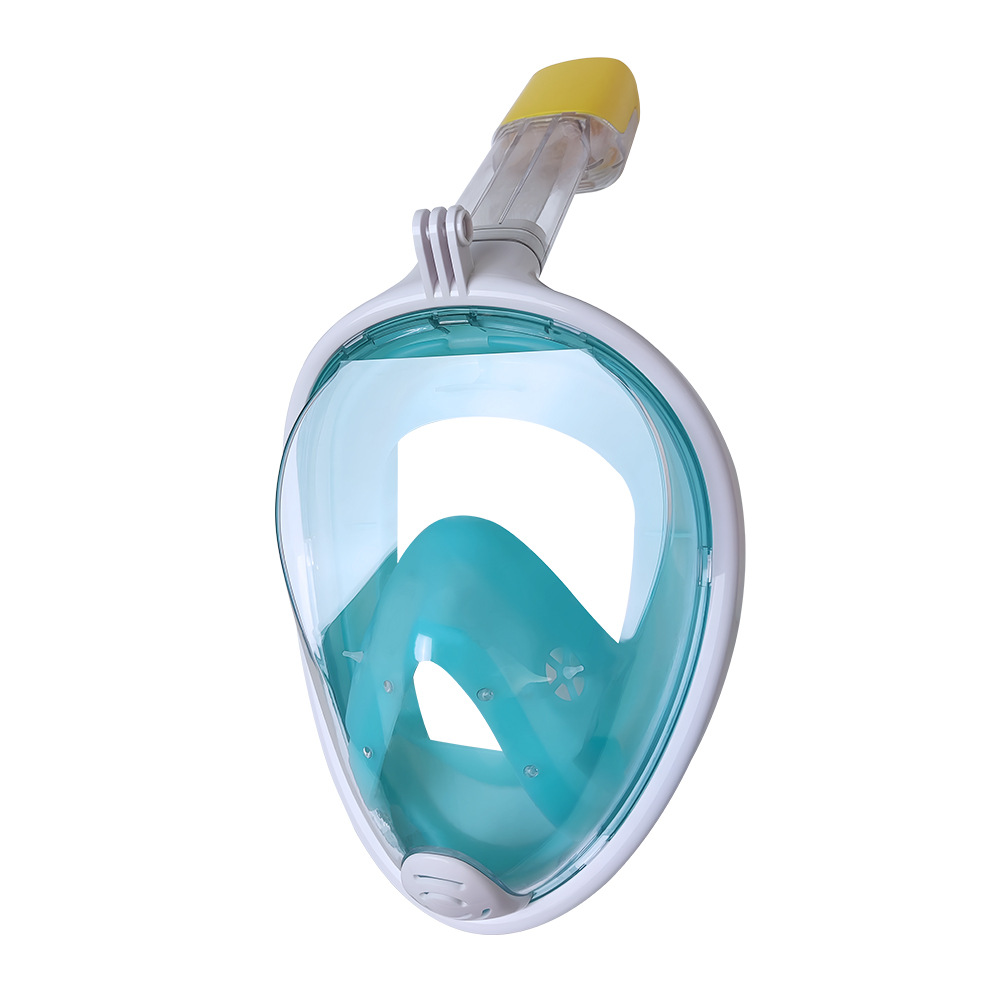 Picture of Snorkeling new full dry diving mask spot GOPRO silicone snorkeling mask diving set factory direct sale