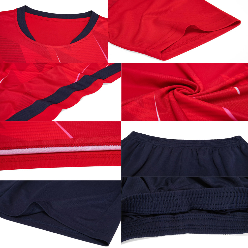 Picture of Primary and secondary school students team match football uniform children's adult light board Short Sleeve Jersey youth training club sports uniform