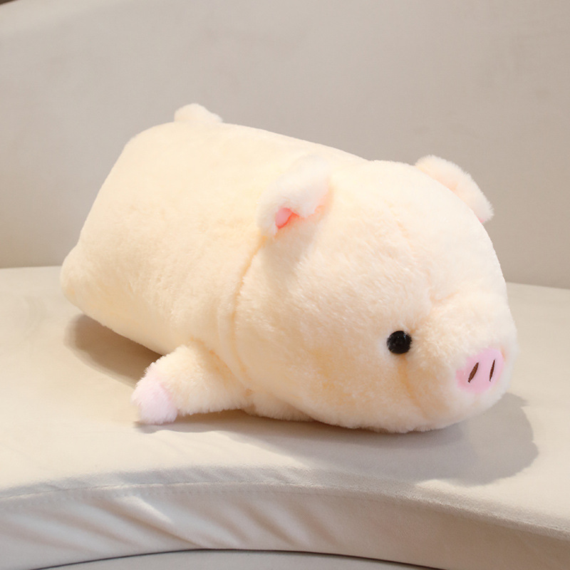 Picture of Bobby Bear Cute Soft Cute Plush Lie-prone posture Blessed Pig Toy Doll Pillow Large Clamping Doll Cross-border