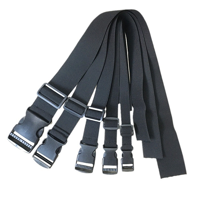 Picture of Buckle Elastic Band Clip Belt Buckle Adjustable Storage Tie Strap Fixed Elastic Luggage Strap