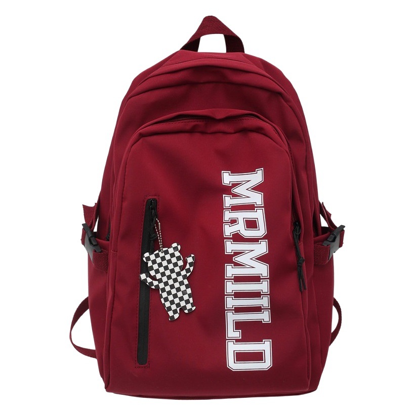 2022 new large capacity student backpack men's Rui camp college style Travel fashion women's casual simple wholesale