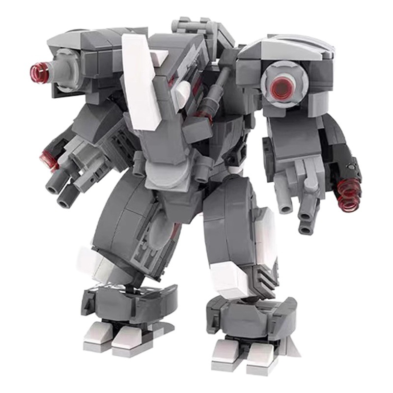 Domestic Building blocks compatible with Lego MOC Star Wars series rhinoceros Mech assembly robot intelligence suit Model Male