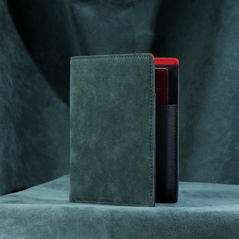Picture of Alcantara Passband Bag Leather ID Holder Multi-function Wallet Large Capacity Multi-card Storage Business Gift