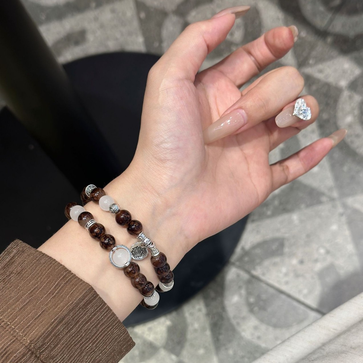 Picture of For Huawei GT5 Strap Women's New GT4 Chinese Beaded watch4pro Women's watch3pro Fashion Women