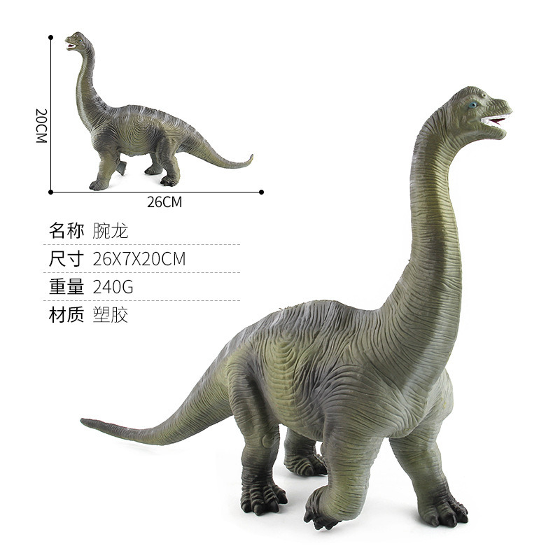 Picture of Cross-border Jurassic Dinosaur Series Plesiosaur Triceratops Storm King Dragon Plastic Static Dinosaur Animal Model Toy