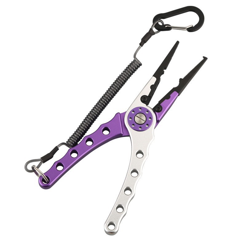 Picture of Aluminum alloy die-casting multifunctional road forceps portable lock fishing tongs fish controller road forceps suit manufacturers in stock