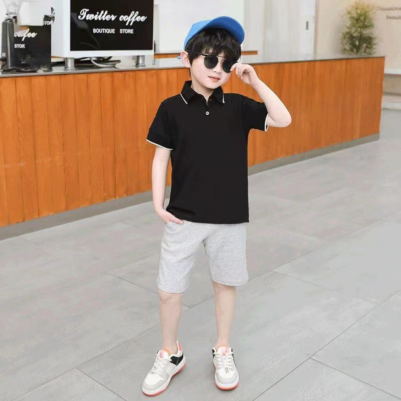 Picture of Children's Wear Boy's Cotton Short-sleeved POLO Shirt 2024 Summer New Mid-large Children's Baby Half-sleeved Children's Breathable T-shirt
